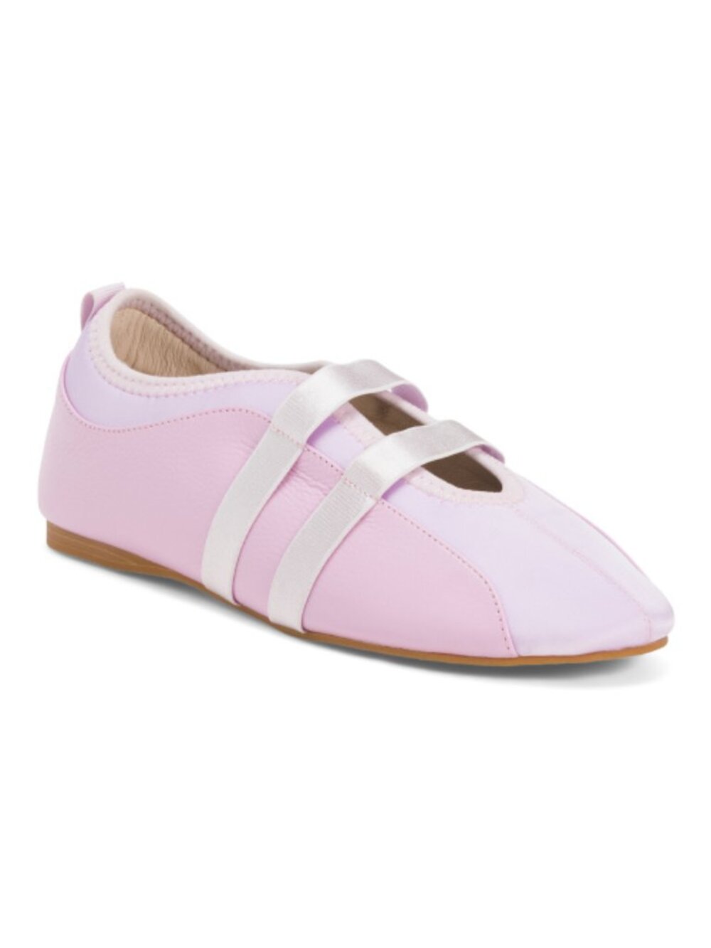 INTENTIONALLY BLANK Suede Sporty Slip On Ballet Sneakers
